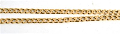 Lot 328 - A 9ct gold curb chain