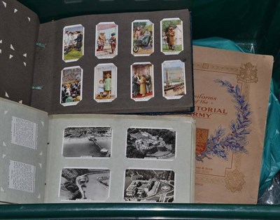 Lot 440 - A quantity of cigarette cards in albums and packets, mainly Wills and Players 1930's issues