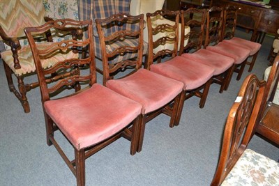 Lot 656 - Six dining chairs