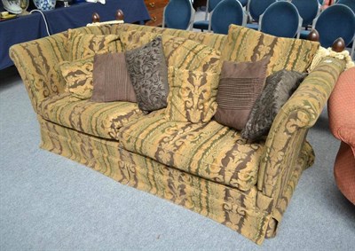 Lot 665 - Upholstered Knole settee