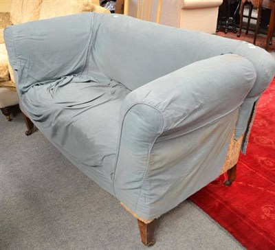 Lot 670 - Victorian drop-end sofa