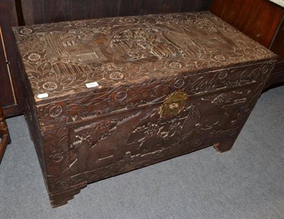 Lot 685 - Camphor wood chest