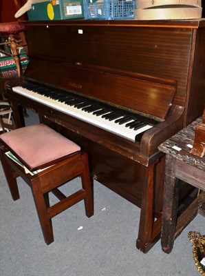 Lot 797 - Challen upright piano and stool