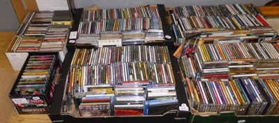 Lot 908 - To be sold in aid of the Alzheimer's Society Seven boxes of CDs