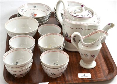 Lot 4 - Newhall part tea service