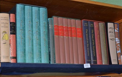 Lot 210 - A quantity of Folio Society books, including cased sets