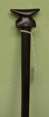 Lot 258 - Lignum Vitae walking stick