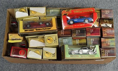 Lot 278 - Matchbox Models of Yesteryear; a collection Of 34 Assorted Models including 21 in 'woody' boxes...