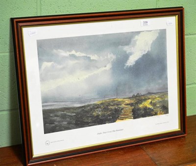 Lot 339 - After Ashley Jackson (Contemporary), 'Paths That Cross The Pennines', signed, limited edition print