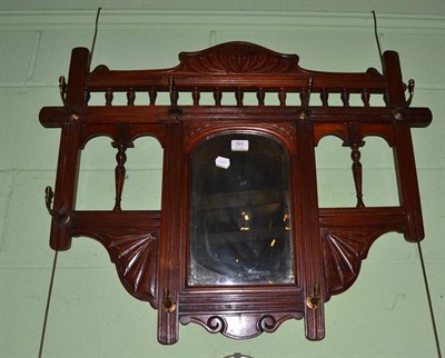 Lot 365 - Victorian hall mirror