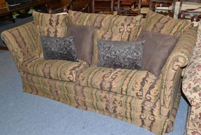 Lot 413 - Upholstered Knole settee