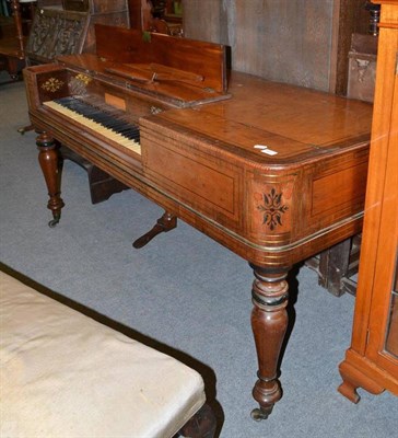 Lot 441 - 19th century John Broadwood & Sons mahogany cased square piano