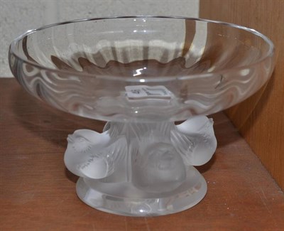 Lot 46 - A Lalique small pedestal bowl