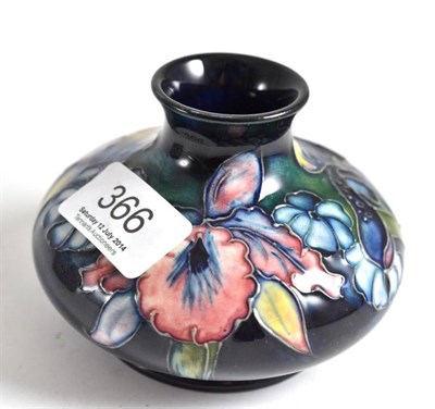 Lot 366 - A William Moorcroft squat vase