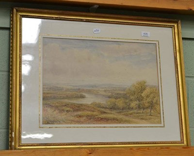 Lot 435 - James Orrock (1829-1919), watercolour landscape, signed and dated 1919