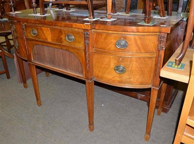 Lot 485 - Mahogany sideboard