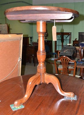 Lot 499 - A Victorian circular tripod table