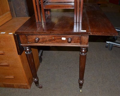 Lot 548 - George IV mahogany Pembroke table