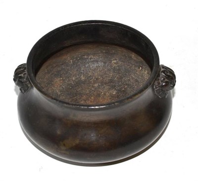 Lot 188 - A Chinese small bronze censer