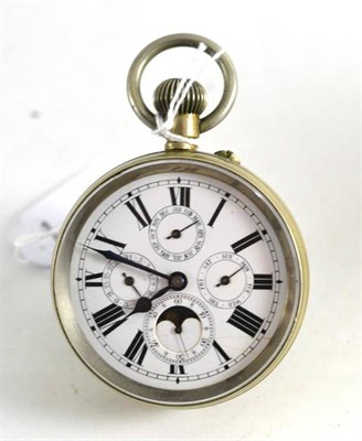 Lot 301 - Victorian bullseye Goliath watch