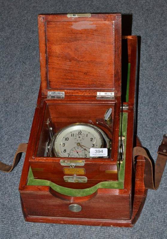 Antique marine outlet chronometer