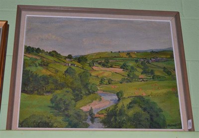 Lot 467 - Philip Naviasky (1894-1983) View of Wharfedale, signed, oil on canvas