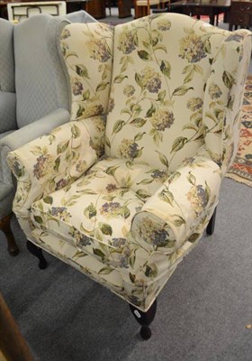 Lot 626 - Laura Ashley wing armchair