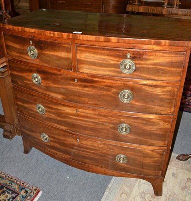 Lot 661 - Regency mahogany chest of drawers