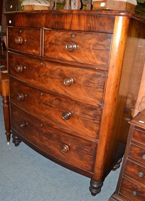 Lot 678 - Victorian mahogany chest