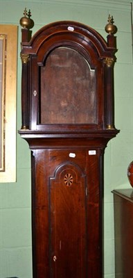 Lot 725 - A mahogany longcase clock case