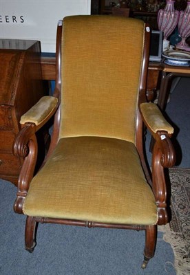 Lot 745 - William IV armchair stamped Johnstone & Jeanes