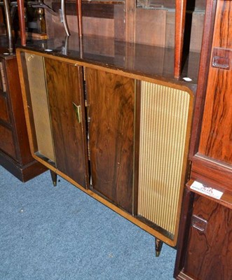 Lot 778 - Portadyne Stereophonic radio programme and an mahogany occasional table