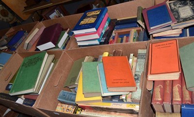 Lot 811 - A large collection of books including English literature, history etc (twelve boxes)