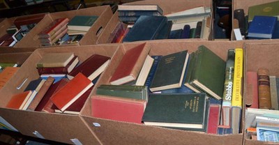 Lot 874 - A large collection of books including English literature, history etc (seventeen boxes)