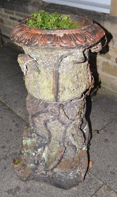 Lot 940 - A 19th century naturalistic tree trunk