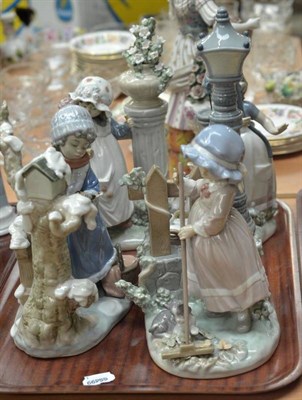 Lot 285 - Four Lladro 'Seasons' groups