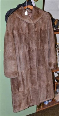 Lot 341 - A fur coat