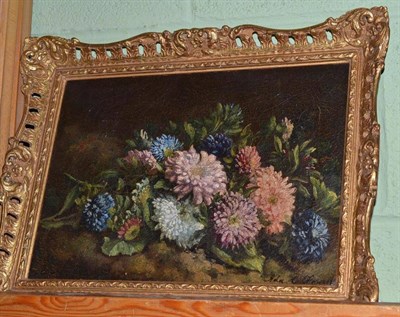 Lot 469 - Miss A C Foran (ex 1882), A still life of flowers, signed, oil on canvas