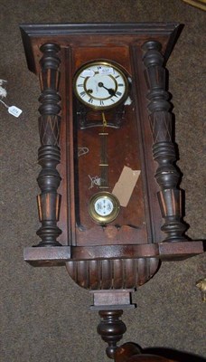 Lot 537 - Vienna style clock