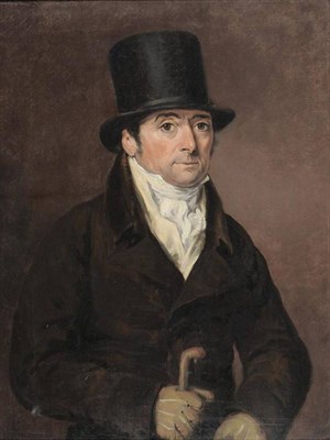 Lot 774 - Thomas Arrowsmith (1772-1830)  Portrait of the jockey Francis (Frank) Buckle (1766 -1832), head and