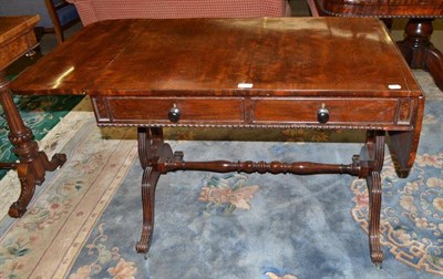 Lot 581 - A Regency mahogany sofa table