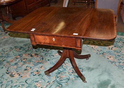 Lot 583 - 19th century mahogany sofa table