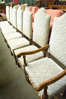 Lot 601 - Set of eight (6+2) Titchmarsh & Goodwin chairs