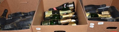 Lot 695 - A mixed parcel including Freixenet Cordon Negro Cava (three boxes)