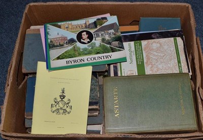 Lot 705 - A collection of books and pamphlets by and about Lord Byron (one box)