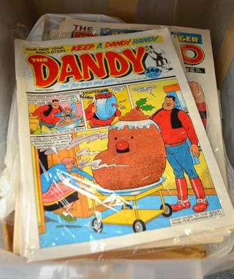 Lot 735 - A quantity of Dandy and Beano comics