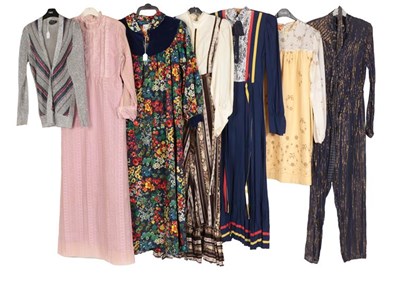 Lot 2113 - Circa 1970-80s Day and Evening Wear, five...