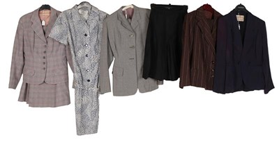 Lot 2120 - Circa 1940-60s Ladies Day Suits and Separates,...