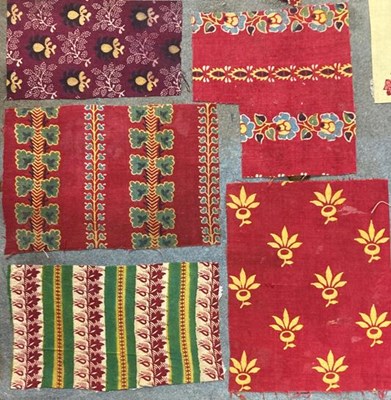 Lot 2154 - 19th Century French Fabric Sample Pattern Book,...