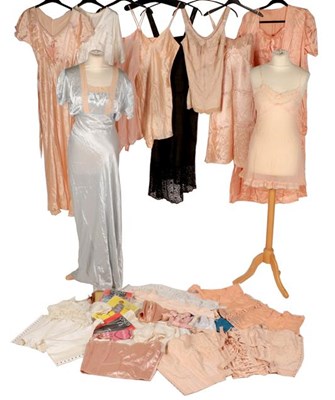 Lot 2182 - Circa 1930s and Later Lingerie, comprising a...